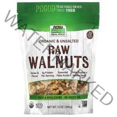 Now Foods Real Food 유기농 무가공 호두 무염 340g(12oz)