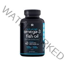 SR 스포츠리서치 오메가3 rTG알티지 1250mg 180젤 EPA DHA 트리플스트렝스 알래스카오메가3 피쉬 오일 오마비, 오메가3 30젤x2통