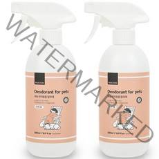 뽀숑 반려동물 탈취제 포근한 낮잠, 500ml, 2개