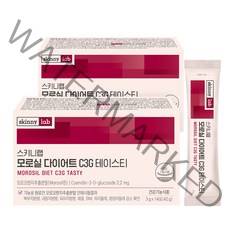 스키니랩 모로실 다이어트 C3G 테이스티 분말 건강기능식품, 14포 x 2박스, 2개