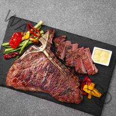 명장의맛 시즈닝 티본 스테이크, 450g, 1개