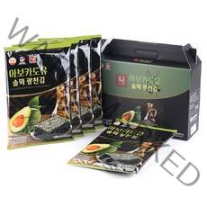더국민 아보카도유 솔뫼 전장김 5p 선물세트, 25개, 20g