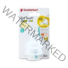 더블하트SofTouch 모유실감 젖꼭지SS/S/M/L/LL/LLL(2개입), 젖꼭지LLL(2개입)