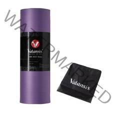 밸런시스 NBR 요가 매트 + 가방, 퍼플