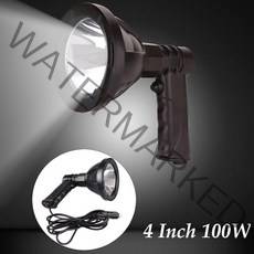 153집어등 낚시 해루질 집어등 4 인치 100w automoblies 서치 led, 없음