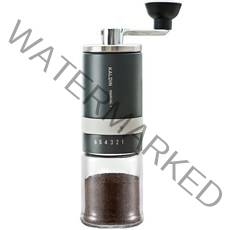 칼딘 핸드밀 매뉴얼 플러스 휴대용 그라인더, 1개, 블루 그레이