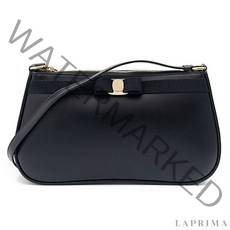 [FERRAGAMO] 페라가모 바라 보우 숄더백 21-1984 NERO 754562