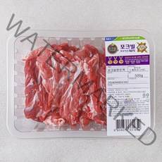 포크빌 한돈팩 앞다리 도깨비살 구이용 (냉장), 500g, 1개