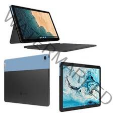 [레노버 정품리퍼] 아이디어탭 CT-X636F Duet Chromebook ZA6F0082KR, Google Chrome OS, Ice Blue+Iron Grey, 4GB
