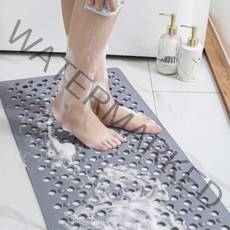 리빙블러썸 논슬립 화장실 미끄럼방지 매트 지압판, 그레이