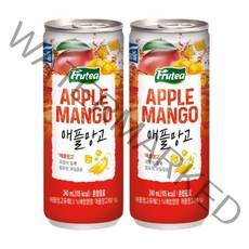 푸르티 애플망고 240ml x 60캔 과일 주스 과즙, 60개