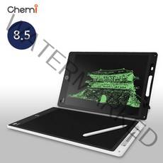 CHEMI 케미 LCD 전자노트패드 부기노트 태블릿 낙서, 캐미 전자노트패드 8.5인치 [화이트]