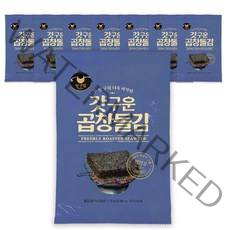 만전김 갓구운 곱창돌김 전장, 25g, 8개