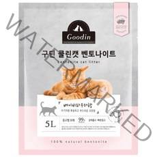 구딘 클린캣 벤토나이트 베이비파우더향, 5L, 1개