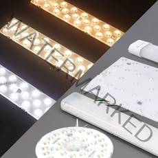 국산 삼성칩 LED 기판 리폼 모듈 DIY 21w 25w 30w 형광등 거실등 방등 주방등 교체, 루멘 삼성칩 미니 리폼모듈 (렌즈), 원형 15w-주광색 (5700K)
