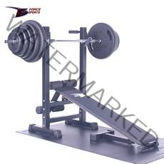 포스스포츠 (국산)포스멀티벤치프레스 블랙원판20~70kg세트, 벤치프레스 세트선택