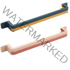 리빙스캔들 욕실화 걸이 욕실 슬리퍼 정리대 물빠짐 거치대, 핑크+블루