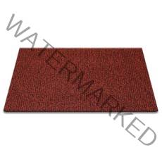 순수 코일 현관매트 90 x 120cm 두께 20mm, 레드 + 블랙, 1개