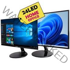 삼성 엘지 브랜드 AA급 24인치 LED HDMI 중고모니터 컴퓨터 FHD 게임 사무 업무 인강 랜덤배송, 24인치 LED 브랜드 + HDMI단자지원