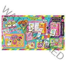 미미월드 스티커X다이어리 하나 더 세트 스페셜, 혼합색상