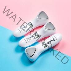 글램온 냉온 갈바닉 핫앤쿨 LED 피부마사지기, GMN-001, 핑크