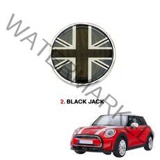 미니쿠퍼 MINI 그릴 뱃지 엠블럼 자동차 악세사리 2세대 3세대 클럽맨 컨트리맨, 2. BLACK JACK