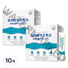 종근당 프리바이오틱스 프락토올리고당 FOS 유산균, 150g, 10개