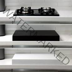 케이엘컴 인덕션 커버 쿡탑 하이라이트 전기렌지 가스렌지 덮개 스틸/블랙 62x54x5cm