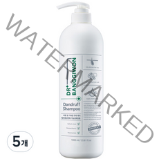 닥터방기원 댄드러프 비듬케어 탈모샴푸, 1000ml, 5개