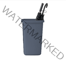 사각 대형 쓰레기통 50L 100L 블랙 네이비 휴지통, 100L하부만, 8호 ALL네이비