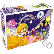 학산문화사 뽀로로 할로윈 언덕 큰조각 직소퍼즐 HS100-463, 100피스, 혼합색상