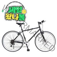 [지멘스 자전거]지멘스 하이브리드자전거 700C 캣츠7단 21단 알루미늄으로 가벼운 무게 25mm컬러이중림, 170cm, 캣츠21단_무광흑/그레이(완전조립 및 테스트)