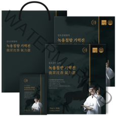 김오곤원장 녹용 침향 기력진 + 쇼핑백 세트, 60포