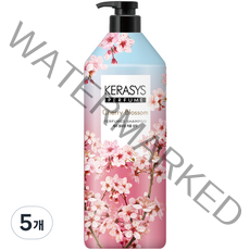 케라시스 퍼퓸 체리블라썸 샴푸, 1L, 5개