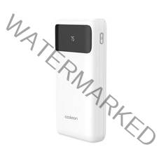 쿨린 고속충전 대용량 보조배터리 30000mAh MS-0340, 화이트 20W (케이스 별도)
