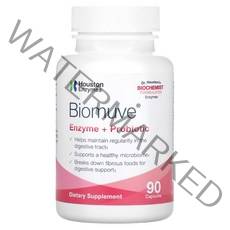Houston Enzymes Biomuve 효소 + 생균제 90 캡슐