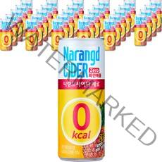 나랑드 사이다 제로 파인애플, 245ml, 30개