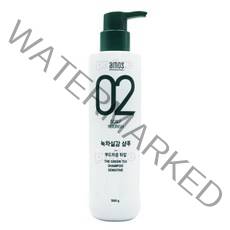 [경기점] 아모스 녹차실감 샴푸 500g-센시티브/민감 탈모샴푸