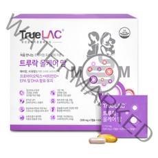 휴럼 트루락 올케어맘 1박스 임산부 영양제 유산균 식물성 오메가3 비타민D, 단품, 단품