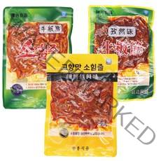 [장가푸드]소힘줄180g 3가지맛, 정의소힘줄