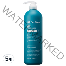 닥터방기원 랩플러스 바이옴 탈모샴푸 블루라벨, 1000ml, 5개