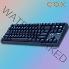 COX CK87 게이트론 LED 게이밍 기계식 (네이비 갈축)