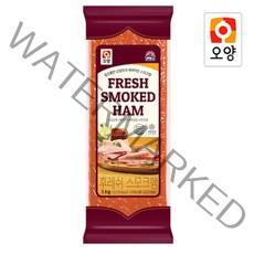 햇살누리 붙이지마 후레쉬 스모크햄, 1kg, 2개