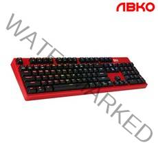 앱코 HACKER K660 축교환 완전방수 게이밍 카일 광축 레드 (리니어)