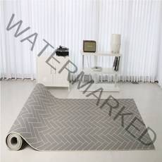 맘앤마음 셀프시공 유아 롤매트, 헤링본 그레이