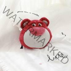 토이스토리 랏소베어 딸기 곰돌이 캐릭터 쿠션 소파 침대 인형, 단일