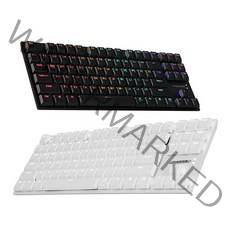 앱코 K640T SLIM 축교환 무빙LED 텐키리스 기계식 유선 키보드, 블랙 적축