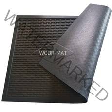 우리매트 생고무 현관매트 눈 비 우천용 업소용 출입구 미끄럼방지 발판매트 60x90, 06 캡슐매트