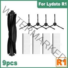 샤오미 샤오미 라이드스토 R1 Pro S1 로봇 진공 청소기 예비 부품 메인 사이드 브러시 HEPA 필터 가정용 교, 03 9 pcs