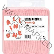 멍냥이랑 강아지 올인원 두꺼운타입 배변패드, 1개, 50개입